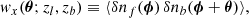 $$ \begin{aligned} w_x(\boldsymbol{\theta };z_l,z_b)\equiv \langle \delta n_f(\boldsymbol{\phi })\,\delta n_b(\boldsymbol{\phi }+\boldsymbol{\theta })\rangle , \end{aligned} $$