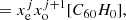 $$ \begin{aligned}&= x_{\rm e}^{j}x_{\rm o}^{j+1}[C_{60}H_{0}],\end{aligned} $$