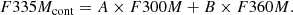 $$ \begin{aligned} F335M_{\rm cont} = A \times F300M + B \times F360M. \end{aligned} $$