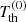 $ T_{\mathrm{th}}^{(0)} $