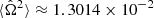 $ \langle\hat\Omega^2\rangle\approx1.3014\times10^{-2} $