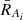 $ \bar{R}_{A_{i}} $