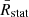 $ \bar{R}_{\mathrm{stat}} $