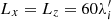 $ L_x = L_z = 60\lambda_i^\prime $