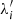 $ \lambda_i^\prime $