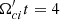 $ \Omega_{ci}^\prime t=4 $