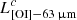 $ L^c_{\rm [OI]-63\,\upmu m} $
