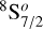 $^8{\rm{S}}_{7/2}^o$