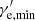 $ \gamma^\prime_{\rm e, min} $