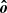$ {{\boldsymbol{\hat{o}}}} $