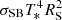 $ \sigma_{\rm SB}T_*^4{R}_{\rm S}^2 $
