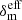 $ \delta_{\mathrm{m}}^{\mathrm{eff}} $