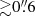 $ {\gtrsim}0{{\overset{\prime\prime}{.}}}6 $