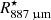 $ R^{\star}_{887\,{\upmu}\mathrm{m}} $