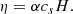 $$ \begin{aligned} \eta = \alpha c_s H. \end{aligned} $$