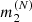 $ m_2^{(N)} $