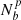 $ N_{b}^{p} $