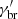 $ \gamma^\prime_{\rm br} $