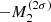 $ - M_2^{(2\sigma)} $