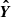 $ \boldsymbol{\hat{Y}} $