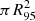 $ \pi R_{95}^2 $