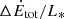 $ \Delta \dot{E}_{\mathrm{tot}}/L_* $