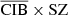 $ \overline{\mathrm{CIB}} \times \mathrm{SZ} $