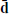 $ \mathbf{\bar{d}} $