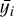 ${\bar y_i}$