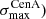 $ \sigma_{\mathrm{max}}^{\mathrm{CenA}}) $