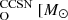 $ ^{\mathrm{CCSN}}_{\mathrm{O}} \ [{M}_{\odot} $