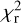 $\[\chi_{\mathrm{r}}^2\]$