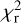 $\[\chi_{\mathrm{r}}^2\]$