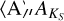 $\[\langle A\rangle / A_{K_S}\]$