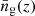 $ \bar{n}_{\mathrm{g}}(z) $
