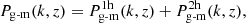 $$ \begin{aligned} P_{\mathrm{g\text{-}m}}(k,z)=P_{\mathrm{g\text{-}m}}^{\mathrm{1h}}(k,z)+P_{\mathrm{g\text{-}m}}^{\mathrm{2h}}(k,z), \end{aligned} $$