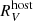 $ R^{\rm host}_V $