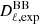 $ {D}^{\mathrm{BB}}_{\ell, \mathrm{exp}} $