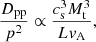 $$ \begin{aligned} \frac{D_{\rm pp}}{p^2} \propto \frac{c^3_{\rm s} M^3_{\rm t}}{L v_{\rm A}}, \end{aligned} $$