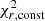$ \chi^2_{r,{\rm const}} $