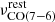 $ \nu^{\mathrm{rest}}_{\mathrm{CO(7{-}6)}} $