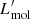 $ L^\prime_{\rm mol} $