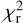 $\chi _{\rm{r}}^2$