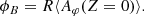 $$ \begin{aligned} \phi _{B} = R\langle A_\varphi (Z=0)\rangle . \end{aligned} $$