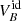 $ V_{B}^{\mathrm{id}} $