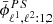 $ \bar{\phi}_{\ell^1,\ell^2:1,2}^{PS} $