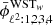 $ \bar{\phi}_{\ell^2:1,2,3,4}^{\mathrm{WST}_w} $