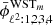 $ \bar{\phi}_{\ell^2:1,2,3,4}^{\mathrm{WST}_m} $