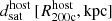 $ d_{\mathrm{sat}}^{\mathrm{host}}\,[R_{\mathrm{200c}}^{\mathrm{host}},\mathrm{kpc}] $