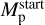 $M_{\rm{p}}^{{\rm{start }}}$